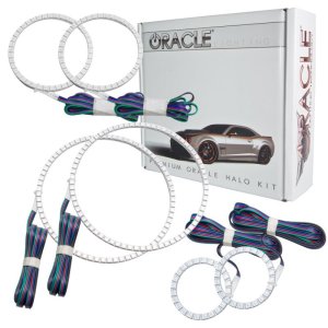 Infiniti M35 Headlight Halo Kit - ORACLE Lighting - ColorSHIFT w/ BC1 Controller - `06-`08